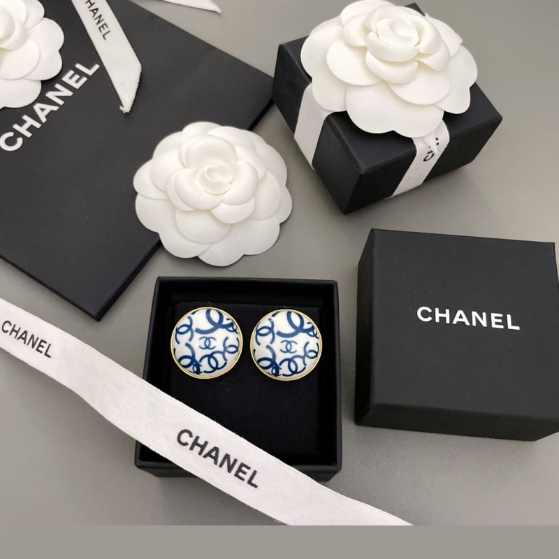 Ch*el earrings